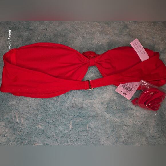 Wild Fable Vibrant Red Bikini Top - Picture 3 of 4